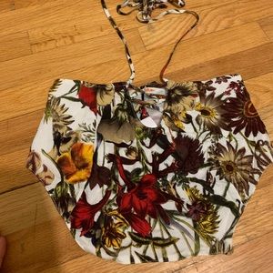 LF CORSET TROPICAL TOP